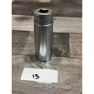 Snap-on 7/8 Deep Socket 12 Point 1/2 Drive S-281 USA Vintage Hand Tool